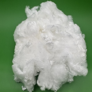 Fibra Bosilun Virgen Cruda Blanca de 1.5D y 38mm <span class=keywords><strong>para</strong></span> Producción de Tejidos de Pelo Artificial, Forro Polar y Prendas de Punto, Personalizable - Product Image 1