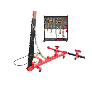 휴대용 300kg 자동차 차체 충돌 수리 장비 간단한 섀시 교정기 풀링 머신 자동차 벤치 프레임 머신 - Product Image 1