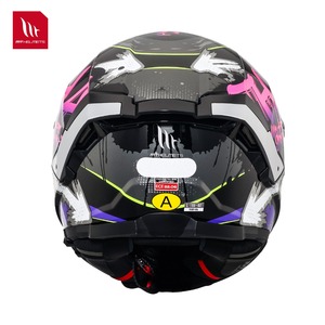 หมวกกันน็อค MT Helmets รุ่น THUNDER 4 SV สำหรับทุกฤดู เหมาะสำหรับการขับขี่บนถนน ได้รับมาตรฐาน ECE ผลิตจากวัสดุ ABS พร้อมแผ่นบังลมใส ถอดออกได้รวดเร็ว ดีไซน์ลายกราฟิก - Product Image 5