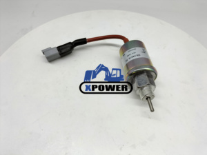 Solénoïde d'arrêt de carburant 4197640 pour chargeuses compactes 3013C 226B - Product Image 3