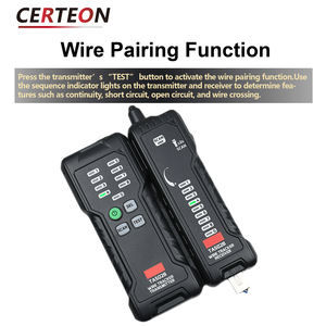 Détecteur Industriel Portable Multifonction POE RJ45 RJ11 Traceur Câbles Testeur Câble Réseau - Product Image 4