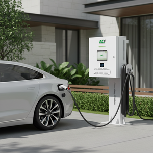 Station de recharge rapide pour véhicules CCS2 20 kW, murale, chargeur de voiture électrique OCPP - Product Image 4