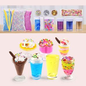 Set de Slime DIY, Accesorios para Slime, Rodajas de Frutas, Animales Marinos, Bolas de Burbujas, Lentejuelas, Juguete de Slime para Niños - Product Image 3