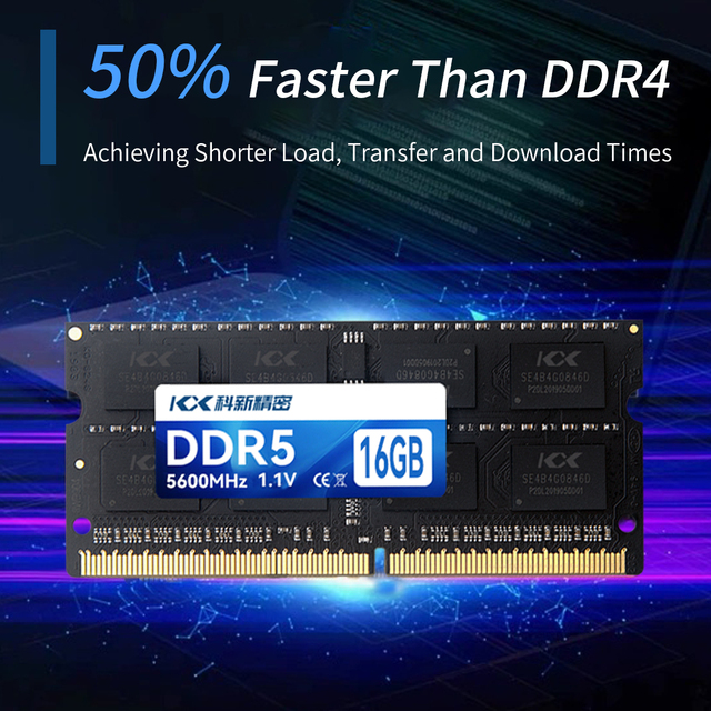 DDR5 ECC for Desktop and Laptop Memory 5600MHz 1.1V 8GB/16GB/32GB High-Speed RAM Module for Notebook Upgrade in Stock