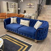 Sofás de Lujo para Sala de Estar, Reclinables, de Tela Bouclé Teddy, Diseño Seccional de Terciopelo, Sofá Modular Tipo Canape, Estilo Mario Bellini