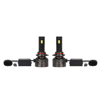 Phare LED haute puissance 9005, refroidi par ventilateur, lumières LED intelligentes contrôlées par application pour voitures