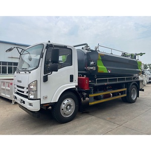 Camión Cisterna para Aguas Residuales ISUZU de 5000 Litros, Camión de Succión y Limpieza de Desechos Fecales en Venta - Product Image 1