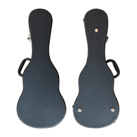 Étui rigide pour guitare et ukulélé en cuir imperméable de la marque Aiersi, portable, pièces et accessoires, instruments de musique, transport léger, bonne qualité
