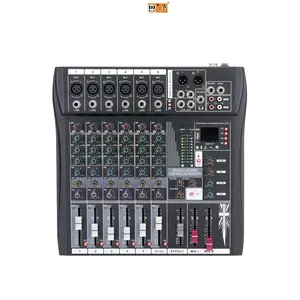 Mezclador de audio de la serie CT + 16DSP Mezclador de consola profesional 6ch 8ch 12ch