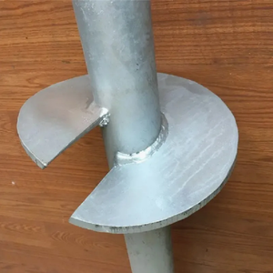 도매 하이 퀄리티 솔리드 스퀘어 허브 단일 나선 전원 구동 앵커 지구 지상 앵커 - Product Image 2