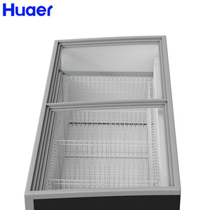 Chất lượng cao siêu thị thương mại hiển thị trường hợp mở kính thực phẩm biển đảo frezer tủ lạnh sâu tủ đông - Product Image 5