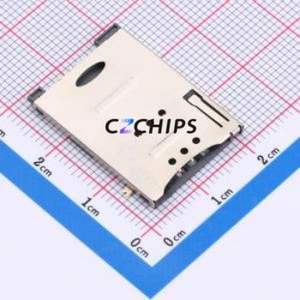 SIM-207 SIM Card Connector SMD Connector Self-Return Type Mini SIM Card Card Holder 1.85mm - Product Image 1