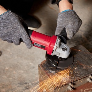 Uptop Angle Grinder 115mm Brushed Motor Professional Metal Cutting Polishing Tool - Product Image 2