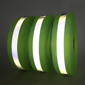 Tira de cinta reflectante de alta visibilidad, tela de seguridad para coser para correas de advertencia de ropa con alta reflectividad - Product Image 2