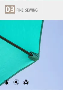 Sombrilla plegable portátil y económica <span class=keywords><strong>para</strong></span> Parque, terraza, restaurante, Hotel, patio, uso de pesca al aire libre <span class=keywords><strong>para</strong></span> muebles de exterior - Product Image 4