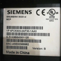 Controlador CNC 6FC5303-0AF30-1AA0, Unidad de Control Numérico para Máquina CNC, Fresadora, Torneadora, Rectificadora, Unidad de Control CNC Nueva