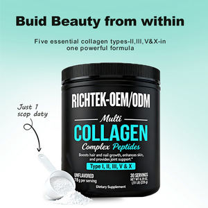 Vendita calda di qualità Premium Multi-collagene peptidi polvere facile da mescolare integratore alimentare per adulti non per le donne in gravidanza - Product Image 3
