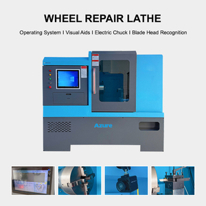 Macchina per Riparazione Ruote Modello Orizzontale Azure AZ-WRL con Servizio Post-Vendita a Vita, Tornio per Riparazione Ruote - Product Image 3