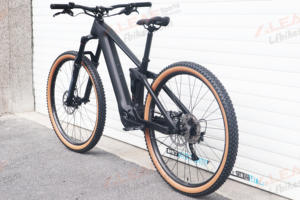 Bicicleta Eléctrica <span class=keywords><strong>de</strong></span> Montaña Bafang M820 con Cuadro <span class=keywords><strong>de</strong></span> Carbono, Suspensión Completa, Horquilla <span class=keywords><strong>de</strong></span> Aleación <span class=keywords><strong>de</strong></span> Aluminio, 11 Velocidades para Frenos <span class=keywords><strong>de</strong></span> Disco Hidráulicos, 48V - Product Image 2