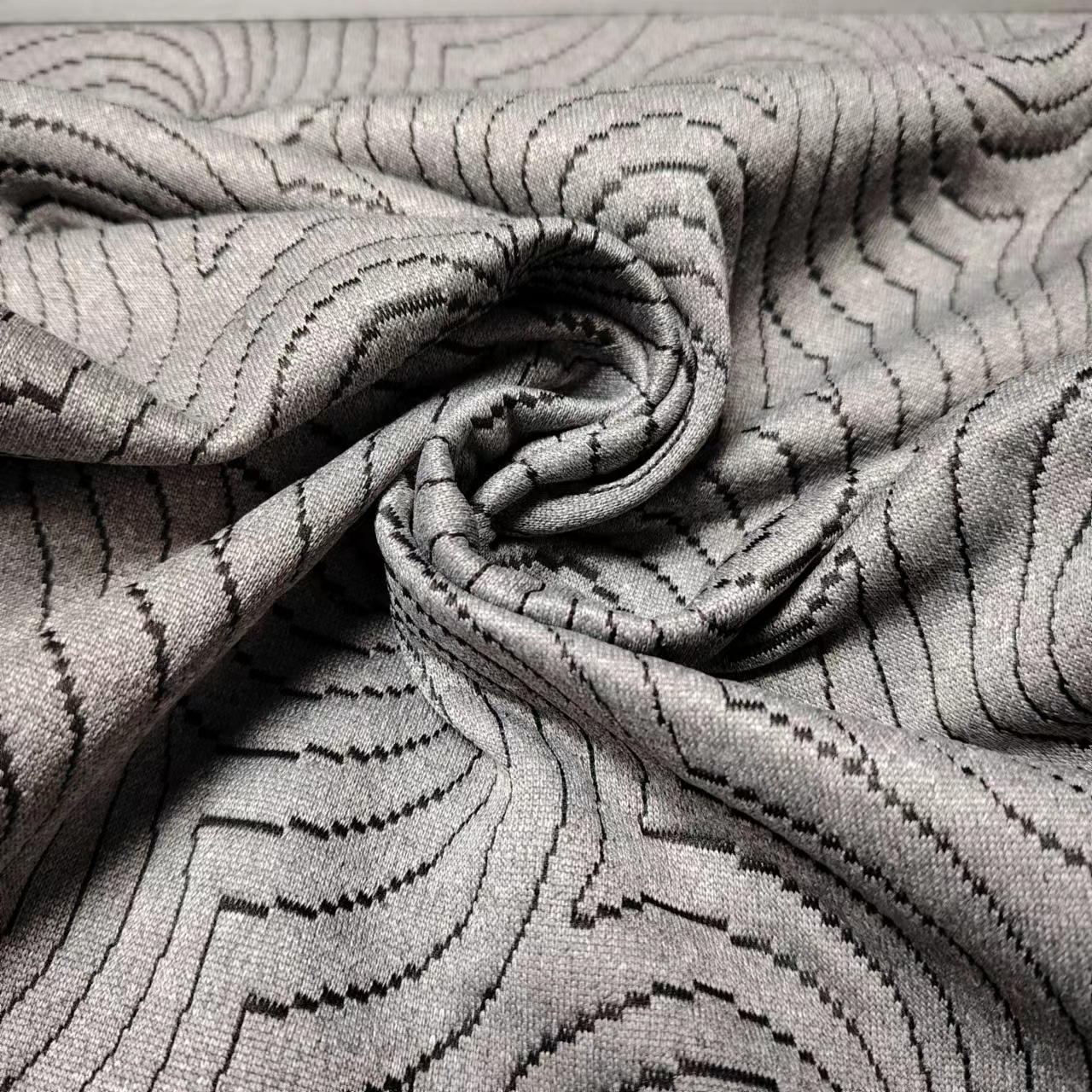 King Sized Bed Mattress 100% Polyester 150D Waterproof Yarn Dyed Anti-static Stretch Jacquard Knitting Fabric for Boys & Girls