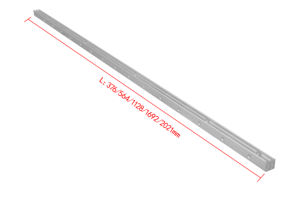 Étagère murale en aluminium réglable, design de <span class=keywords><strong>rail</strong></span> suspendu pour TV, armoire, salon, pot de fleurs, rangement de vêtements - Durable, montage facile - Product Image 2