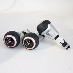 Car Gear <b>Knob</b> Leather Black 5 Speed For Caddy Ergonomic <b>Shift</b> <b>Knob</b> KD-003 - Product Image 2