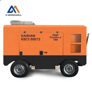 KSCY 550-14.5 Kaishan 4 Wheels Air Compressor Cum DCEC Engine Air Compressor