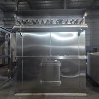 Collecteur de poussière industriel en acier inoxydable à filtre à impulsions, résistant à la corrosion, personnalisable