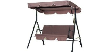 Altalena terrazza 2 pezzi/set sedia <span class=keywords><strong>da</strong></span> giardino universale antipolvere 3 posti copertura esterna - Product Image 6