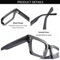 Nouvelles Lunettes de Lecture Unisexe 2026 en Acétate Massif, Style Rétro, Forme Diamant, Tendance Européenne et Américaine, Vente en Gros