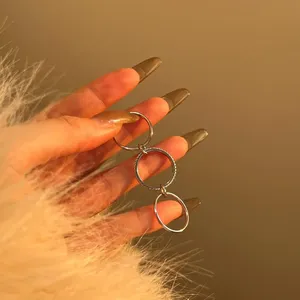 ZZR All Linked With One Another Ring 5A Zircon 925 Sterling Silver Gold Plated Jewelry - Product Image 3