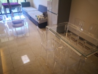 Moderne Acrylique Table Mariage Transparent Acrylique Meubles De Maison Bureau Latéral Acrylique Table À Manger