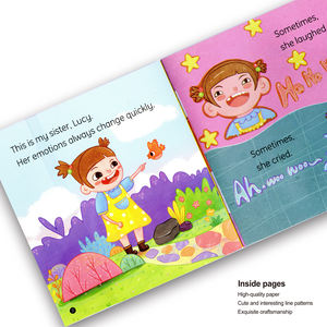 Libro de cuentos en <span class=keywords><strong>inglés</strong></span> para niños al por mayor, libro de imágenes para jardín de infancia, libro de aprendizaje de habilidades sociales para preescolar, libro para niños de jardín de infancia - Product Image 2