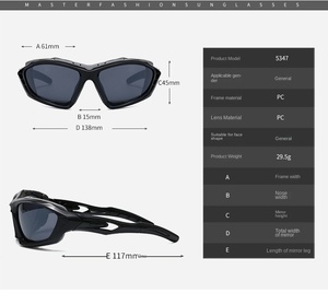 UV400 lunettes <span class=keywords><strong>de</strong></span> soleil <span class=keywords><strong>de</strong></span> <span class=keywords><strong>sport</strong></span> pour hommes femmes lunettes <span class=keywords><strong>de</strong></span> cyclisme transparentes/vertes pour la course en plein air vtt étui <span class=keywords><strong>de</strong></span> vélo <span class=keywords><strong>de</strong></span> route inclus - Product Image 4