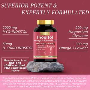 Cápsulas para el Cuidado Ovárico Femenino de Marca Privada, Equilibrio Hormonal, Apoyo a la Fertilidad - Product Image 3