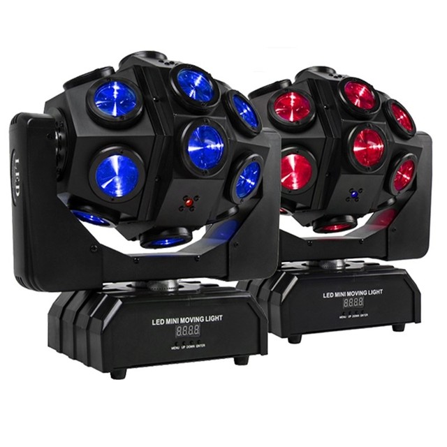 Hot Sale Projection 18*10W Moving Head Lights Led Dmx Controller Mini Laser Stage Lights