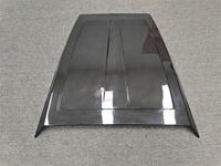Capot en fibre de carbone sèche style B pour Mercedes-Benz W464 G63 G500 G350, capot moteur en fibre de carbone sèche