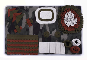 Tapis de reniflement interactif pour chiens, série de puzzles gratuits, tapis d'alimentation lente, jouet de puzzle interactif pour chiens - Product Image 6