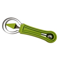 UJ-KT792 3 en 1 Ensemble d'outils pour fruits Melon Baller Melon Scoop Melon Éplucheur Couteau à découper les fruits