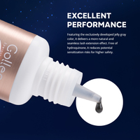 Colle à cils Gollee, nouvelle formule liquide sans alcool, sans latex, sans hydroquinone, séchage rapide, adhésif pour extensions de cils individuels, la plus forte