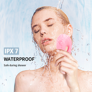 Cepillo de silicona ultrasónico portátil para masaje <span class=keywords><strong>Facial</strong></span>, cepillo de limpieza <span class=keywords><strong>Facial</strong></span> sónica para poros - Product Image 6