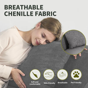 2026 Trending Roll-Up Left Chaise <b>Sofa</b> <b>Sponge</b>-Filled Fabric Apartment & Mall Use Easy Handling & Delivery - Product Image 3