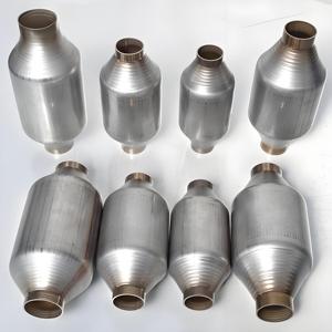 Convertisseur catalytique universel <span class=keywords><strong>2</strong></span>,5 pouces, norme européenne Euro 4 5, 400 cellules, haut débit, en acier inoxydable filé, adapté aux performances 53005 - Product Image 2