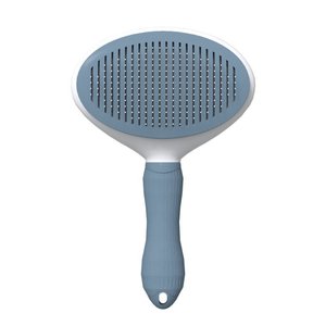 Peigne anti-poils pour animaux de compagnie à pression, en blister, pour le marché international, peigne pour chat, peigne de toilettage automatique pour chien. - Product Image 3
