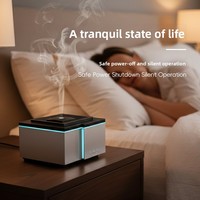 Nouvelle Machine d'Aromathérapie Ultrasonique 2026, Grande Capacité 500ml, Humidificateur Domestique avec Télécommande et Minuteur, Diffuseur pour Chambre et Hôtel