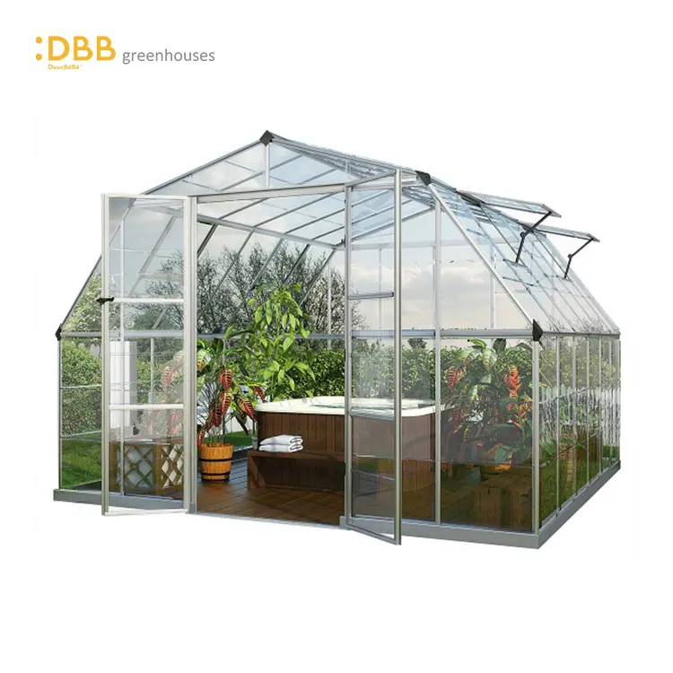 Greenhouse Design 143.7 × 103.5 × 143.7 Small Design Garden Greenhouses For Sale