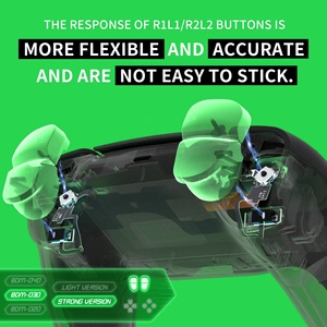 EXtremeRate Micro-Switch Strong Version Mouse Click Bumper Button Hair Trigger Mouse Click Kit pour manette PS5 BDM-030 - Product Image 6