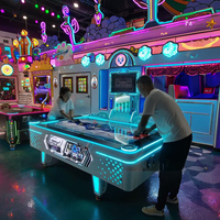 Videospiele-Ausrüstung Export Bestseller Doppel-Mecha-Hockey Air Hockey Unterhaltungsmaschine Spielhallen-Tischspiel Guangzhou