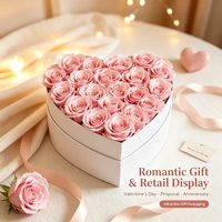 Coffrets Cadeaux de Roses Éternelles Préservées en Boîte pour Anniversaire et Fête des Mères – Vente en Gros Direct Usine