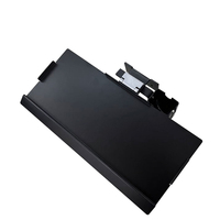 Plateau de clavier pliable avec support de souris et clavier en alliage d'aluminium pour équipement industriel, nouveau produit